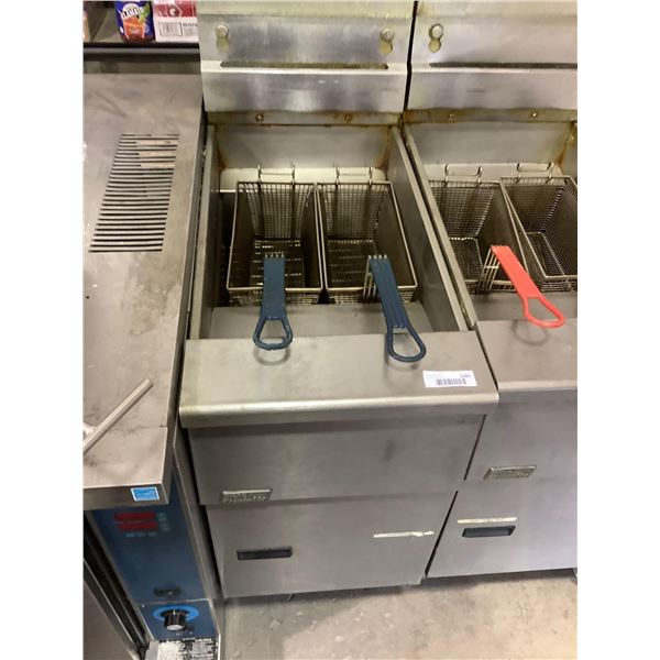 Pitco Friolator Gas Industrial Deep Fryer with 2 baskets