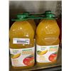 Image 1 : Grown Right Organic Mango Orange Juice 4 X 1.89L