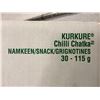 Image 3 : KurKure Chili Chatka Snacks 30x115g