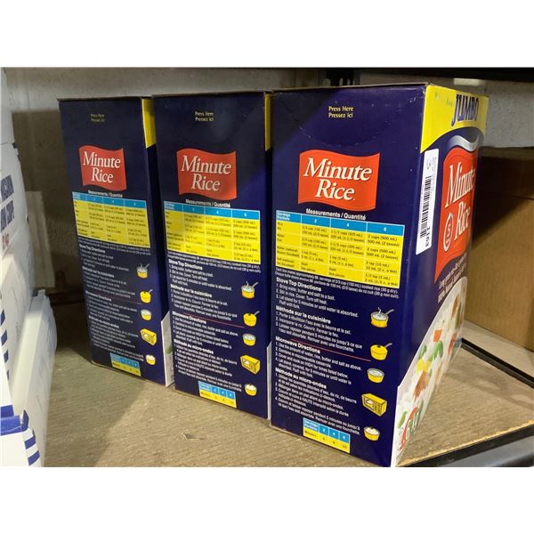 Minute Rice Jumbo Long Grain Rice 3x2.6kg