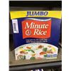 Image 2 : Minute Rice Jumbo Long Grain Rice 3x2.6kg