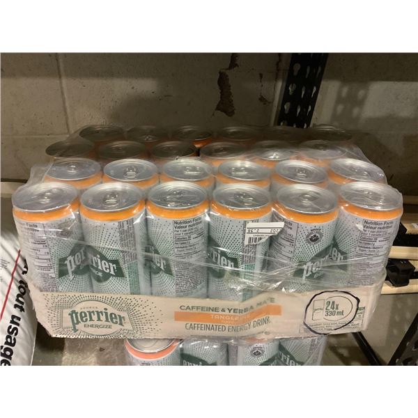 Perrier Caffeine & Yerba Mate Caffeinated Energy Drink 24X 330ml