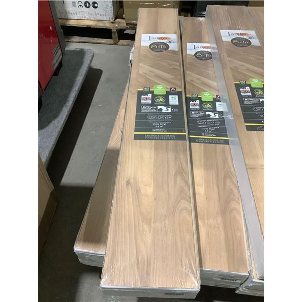 Tango Laminate Flooring 25.83 sq/foot 9 planks per box - Oak