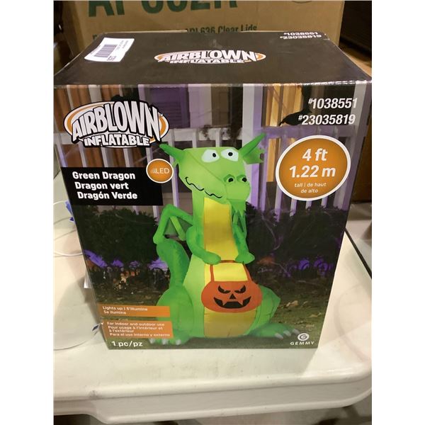 Airblown Inflatable Halloween Dragon