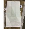 Image 2 : 3x500 #3 White Paper Grocery Bag
