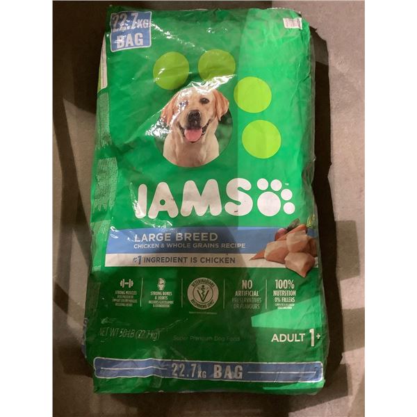 Iams Large Breed Chicken Dog Kibble 22.7Lbs