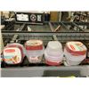 Image 1 : 4X 3Pack Rubbermaid Easy Find Lids 1.25 cup & 2.0 cup Food Containers
