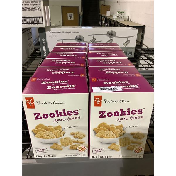 PC Zookies Animal Crackers 12x201g