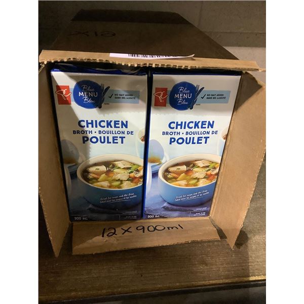 12 X 900ml PC Chicken Broth