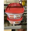 Image 1 : Rubbermaid Easy Find Lids 2.5Gal Food Storage Container x2