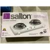 Image 1 : Salton 2 burner portable cooktop
