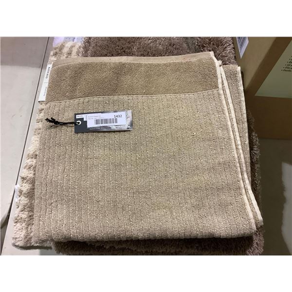 Bee & Willow Bath Sheet  27x52" - Tan