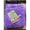 Image 1 : 4'x6' Purple Shag Area Rug