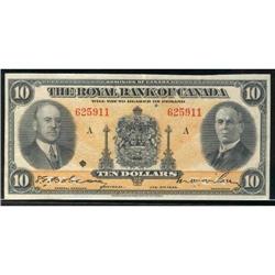 The Royal Bank of Canada  1935  $10  625911  CH-630-18-