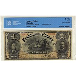 DC-13c 1898 $1  #380014 CCCS F-15