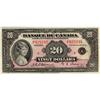 Image 1 : BC-10 1935  $20 #F025235  French text  CCCS EF-40, a ve