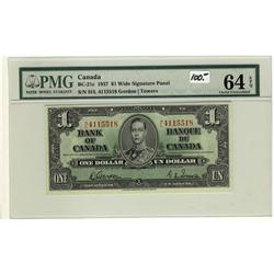 BC-21c 1937 $1 PMG CH UNC64 EPQ.  #HL4115518.