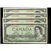 Image 1 : Consecutive run of 4  BC-29a  1954 $1 Coyne-Towers F/A5