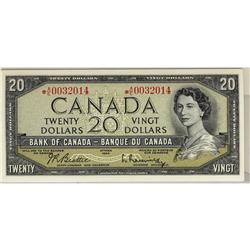 BC-41bA, 1954 $20 *AE #0032014 UNC, another super examp