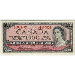 BC-44e 1954 $1000 Thiessen-Crow #AK1965872 Uncirculated