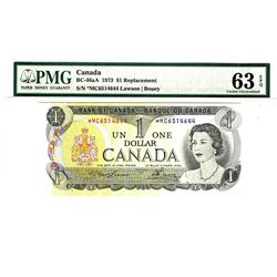 BC-46aA 1973 $1 PMG PMG UNC63. #MC6514644.