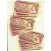 Image 1 : BC-47a(9), BC-47b(12) and BC47a-i(4) 1974 $2.  Lot of 2