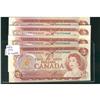Image 1 : BC-47aA, 1974 $2 *RE #6766662 to 6766665 UNC, lot of fo