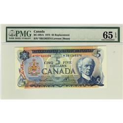 BC-48bA 1972 $5 PMG Gem UNC65. #*SW2273606.