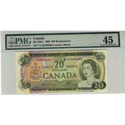 BC-50bA 1969 $20 PMG EF45. #*YA2249602.