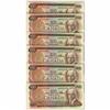 Image 1 : Lot of 6 consecutive numbered notes, BC-52a 1975 $100 J