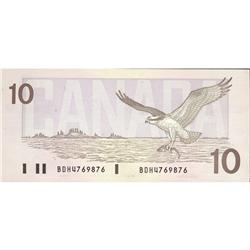 BC-57b 1989 $10 #BDH4769876.  Choice UNC issue.