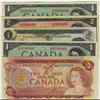 Image 1 : Lot of 5 notes all with peculiar serial numbers.  Inclu