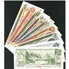 Image 1 : Lot of nine notes Multi-Color Issues Specimen notes BC-