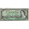 Image 1 : Million numbered note, BC-37a 1954 $1 #RL4000000  CCCS