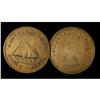 Image 1 : CH#UC-13; Br 731  Commercial change 1833 plain  VF perh