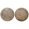 Image 1 : CH#BL-3; Wood 4 Bust of George III facing left.  Fine