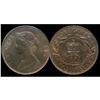 Image 1 : Nfld 1890 1¢ ICCS MS64 Red, superb fields with nice eye