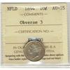 Image 1 : Nfld 1894 10¢ Obv 3 ICCS AU55.