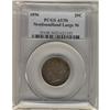 Image 1 : Nfld 1873 20¢ PCGS EF40, brilliant with some lustre.  A