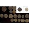 Image 1 : Lot of 19 coins and medals with counter strikes of diff