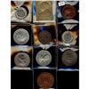 Image 1 : Lot of 10 Ontario region medals.  Includes an undated K
