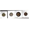 Image 1 : Lot of 4 french coinage from the 1700's.  All lower gra