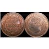 Image 1 : THE FINEST KNOWN!  1859 8/9  ICCS MS65 Red,  95% RED.