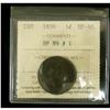 Image 1 : 1859 DP#1 1¢ ICCS EF-40, a nice chocolate example.  Pro
