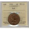 Image 1 : 1902 ICCS MS65RD.  Well struck 95% Red.