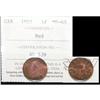 Image 1 : 1921 1¢ ICCS MS-63 Red, rare date and underrated
