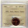 Image 1 : 1953 NSF 1¢ ICCS SP-65 HEAVY CAMEO PQ+ Full Red.  Wow!