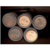 Image 1 : 1960 & 1961 BU Rolls 1¢.  Lot of 250 unpicked red cents