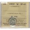 Image 1 : 1881H 5¢ ICCS EF40.