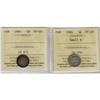Image 1 : 1886 Sml 6 & 1894 5¢.  Lot of 2 coins both ICCS VF20.